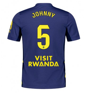 Atletico Madrid Johnny Cardoso #5 Udebanetrøje 2025-26 Kortærmet